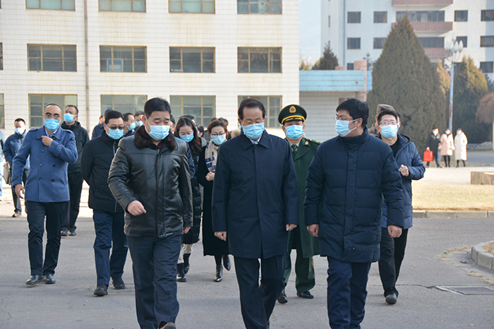 K8凯发省人大常委副主任张光荣一行莅临公司调研指导